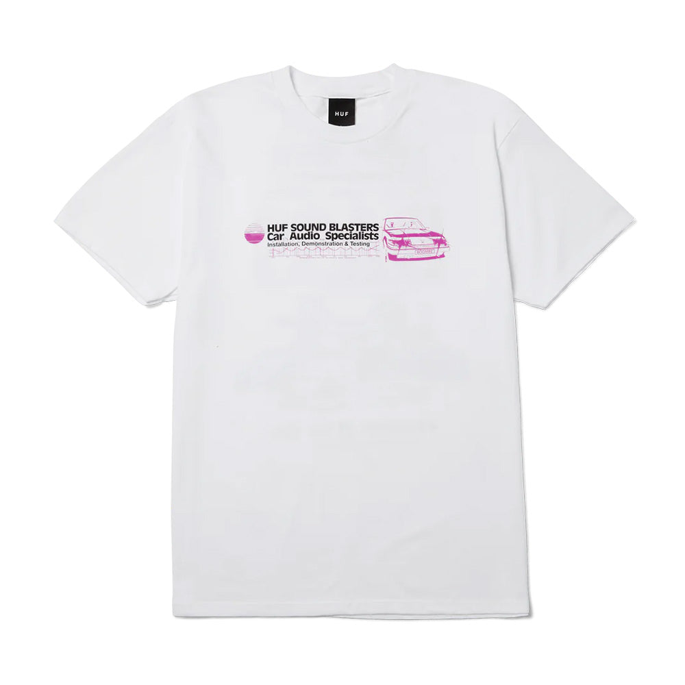 huf ts02453 bass power ss tee white