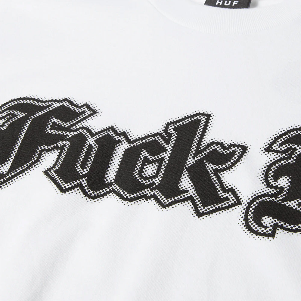 huf ts02456 ives ss tee white