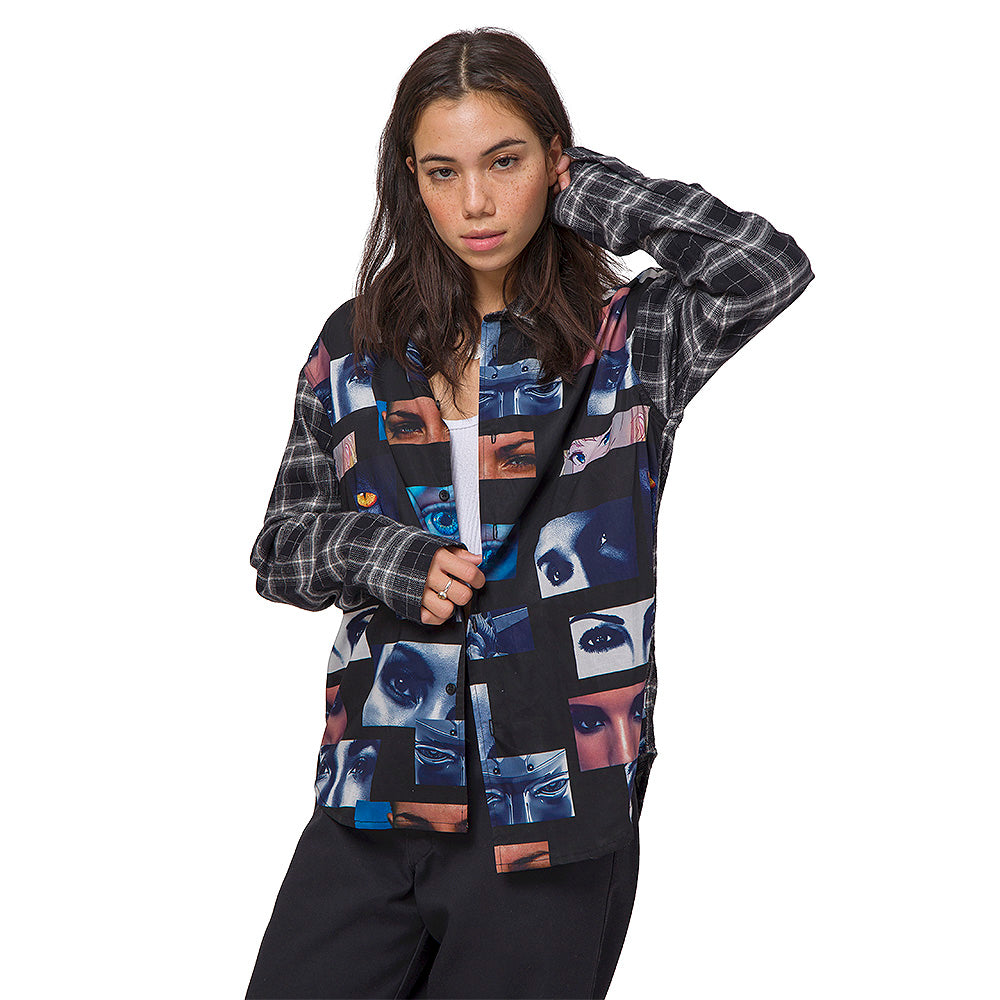 huf wbu0011 optic l s flannel black