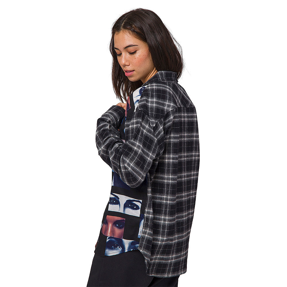 huf wbu0011 optic l s flannel black