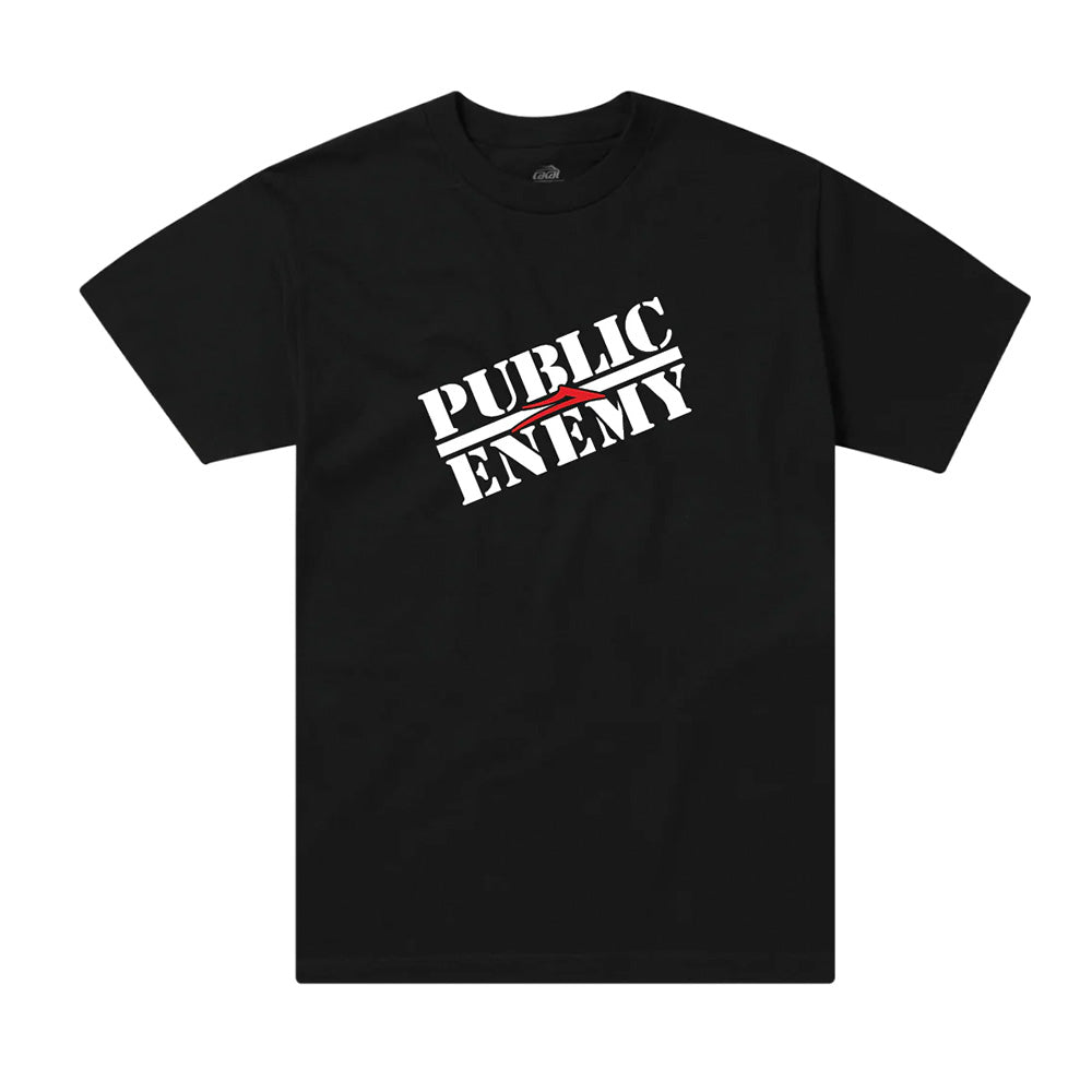 lakai lts424058 lakai x public enemy classic ss tee black