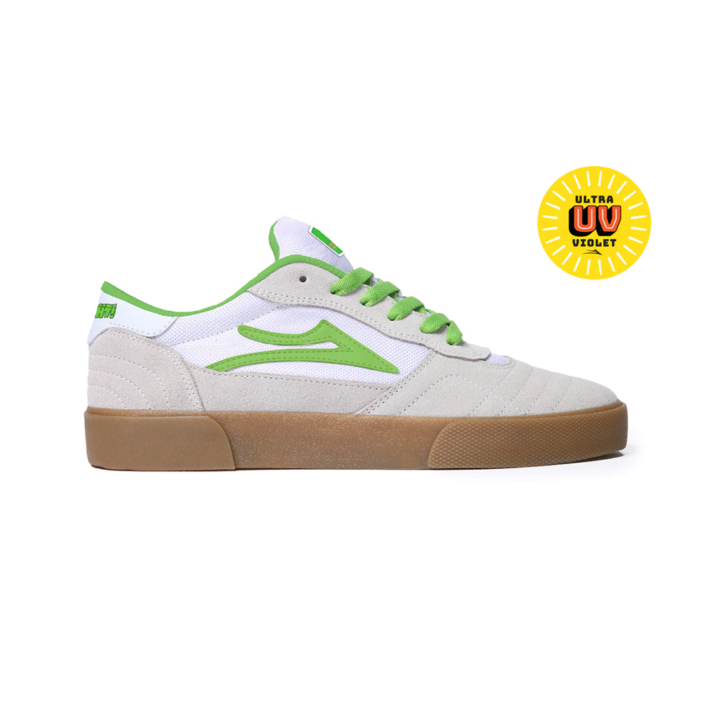 lakai ms2230252a03 wuvgs cambridge white uv green suede