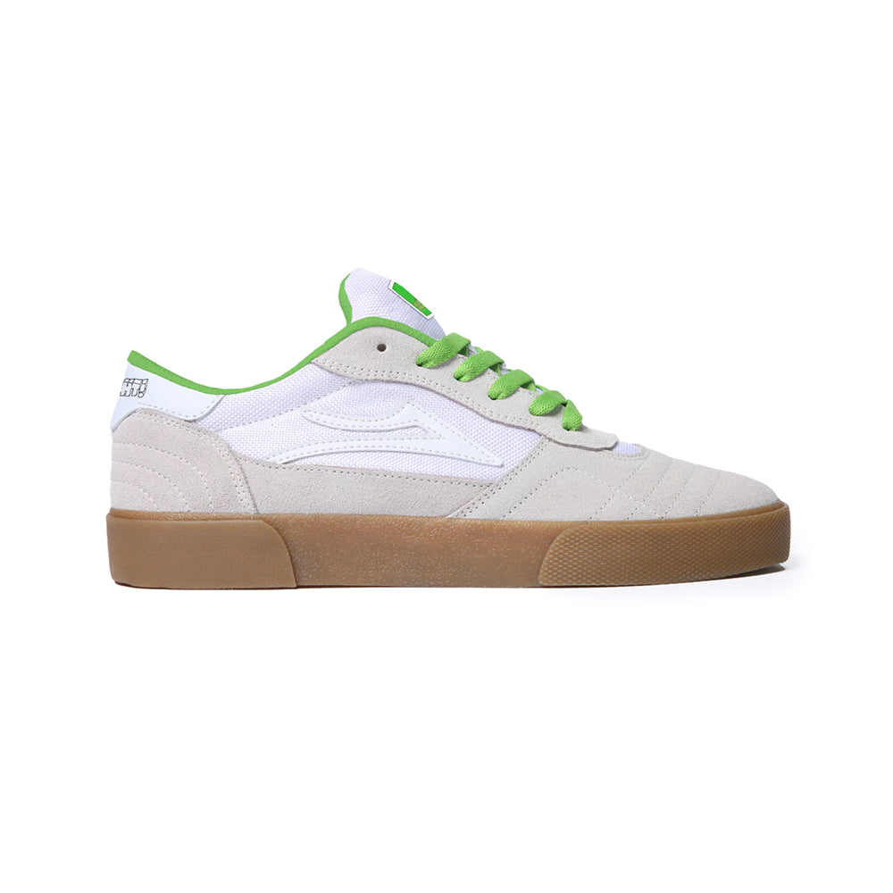 lakai ms2230252a03 wuvgs cambridge white uv green suede
