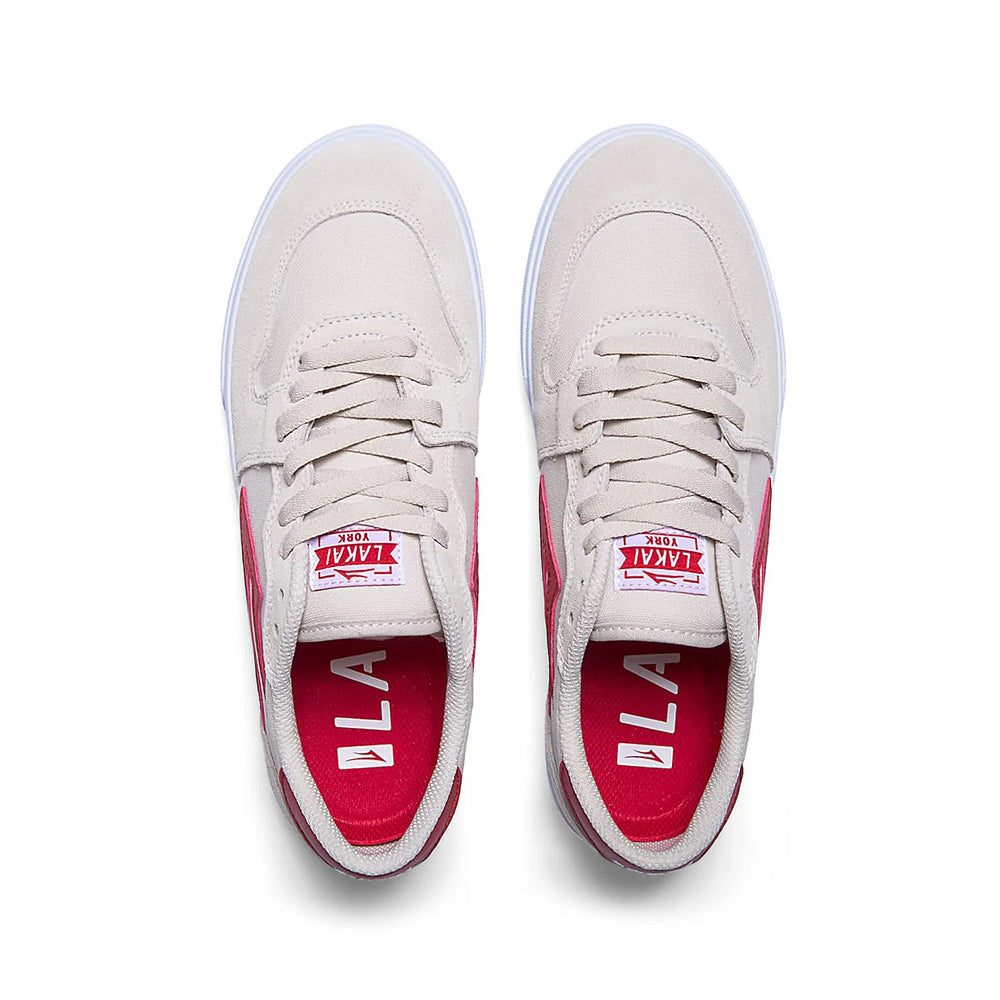 lakai ms3240236a00 whrds york white red suede