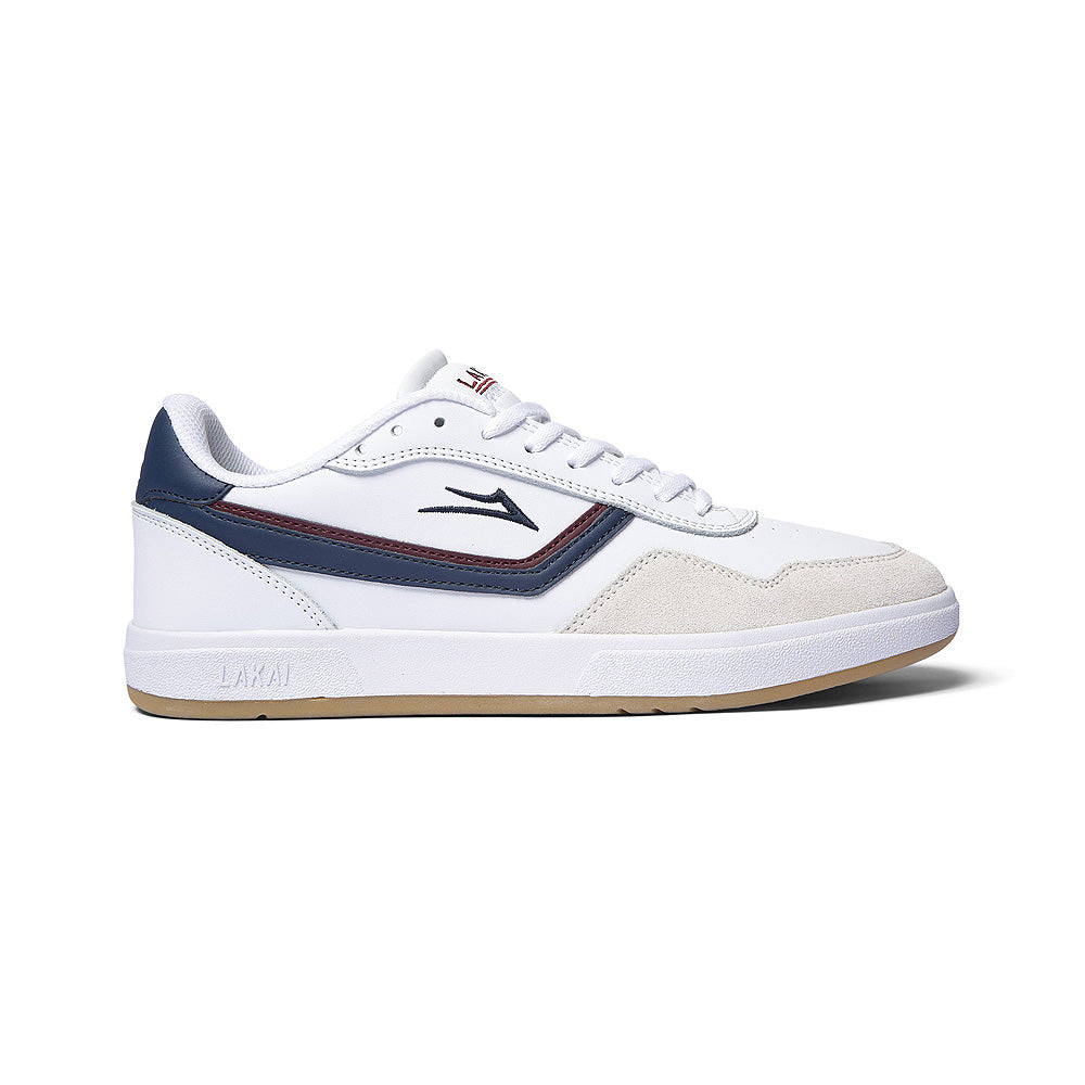 lakai terrace white navy suede ms2240130b00 whnas