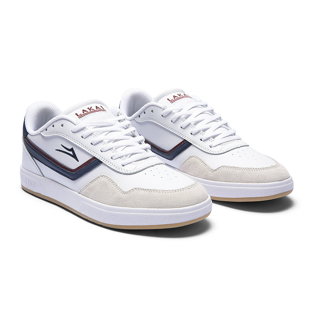 lakai terrace white navy suede ms2240130b00 whnas