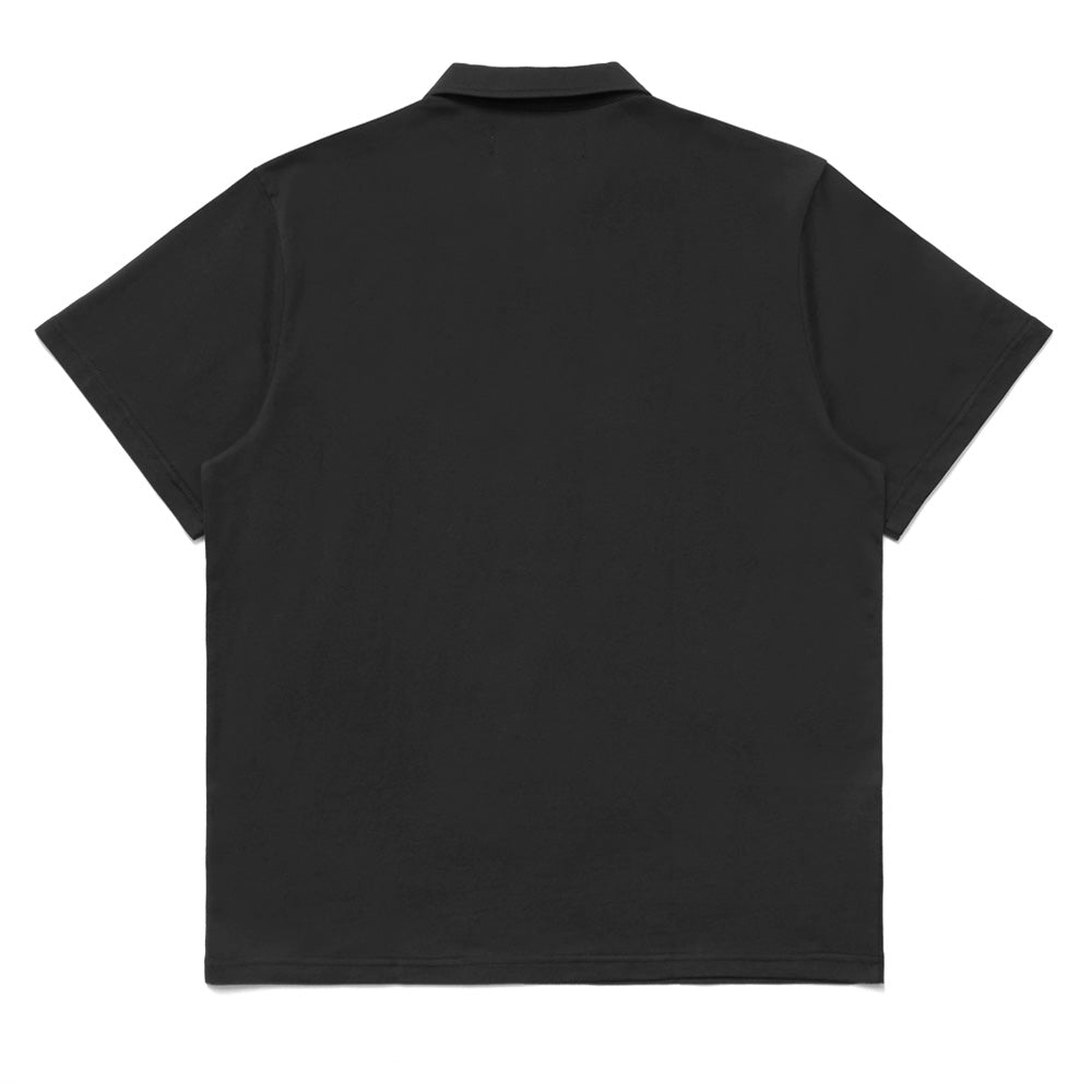 metalwood mws24 04 02 mini metal logo polo black