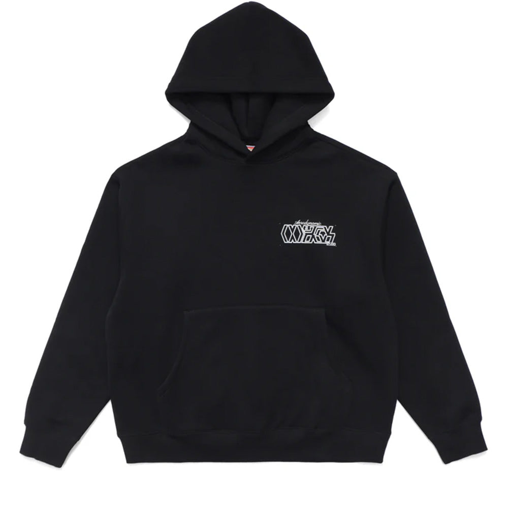 metalwood mws24 06 05 blk aerodynamic hooded sweatshirt black