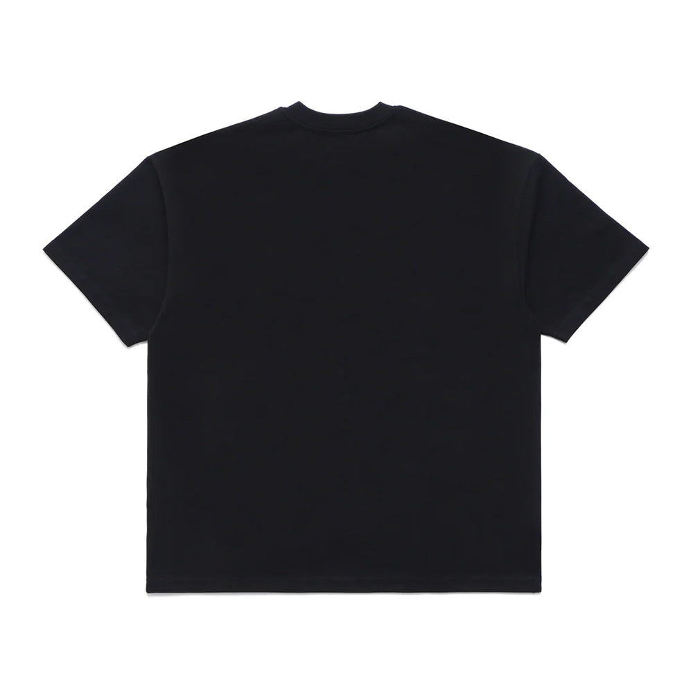 metalwood mws253 18 blk heavy mini metal logo t shirt black