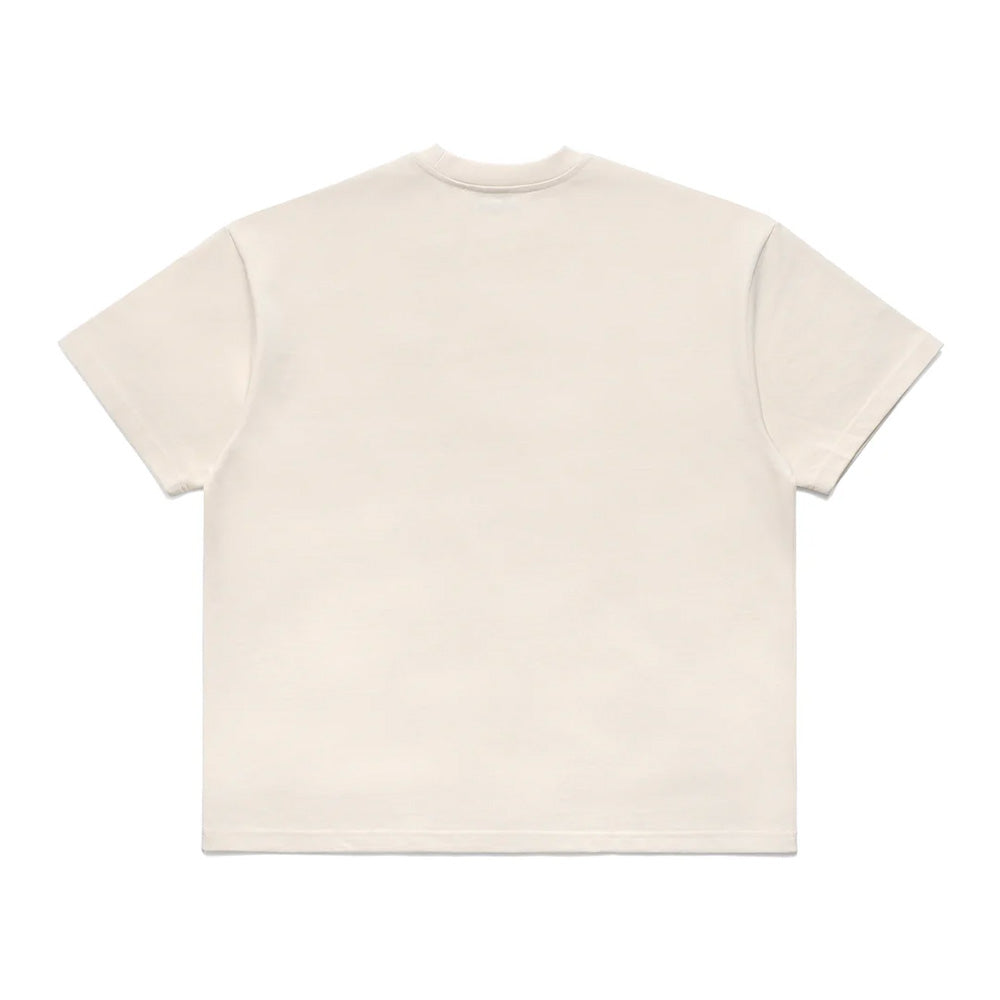 metalwood mws253 18 bne heavy mini metal logo t shirt bone