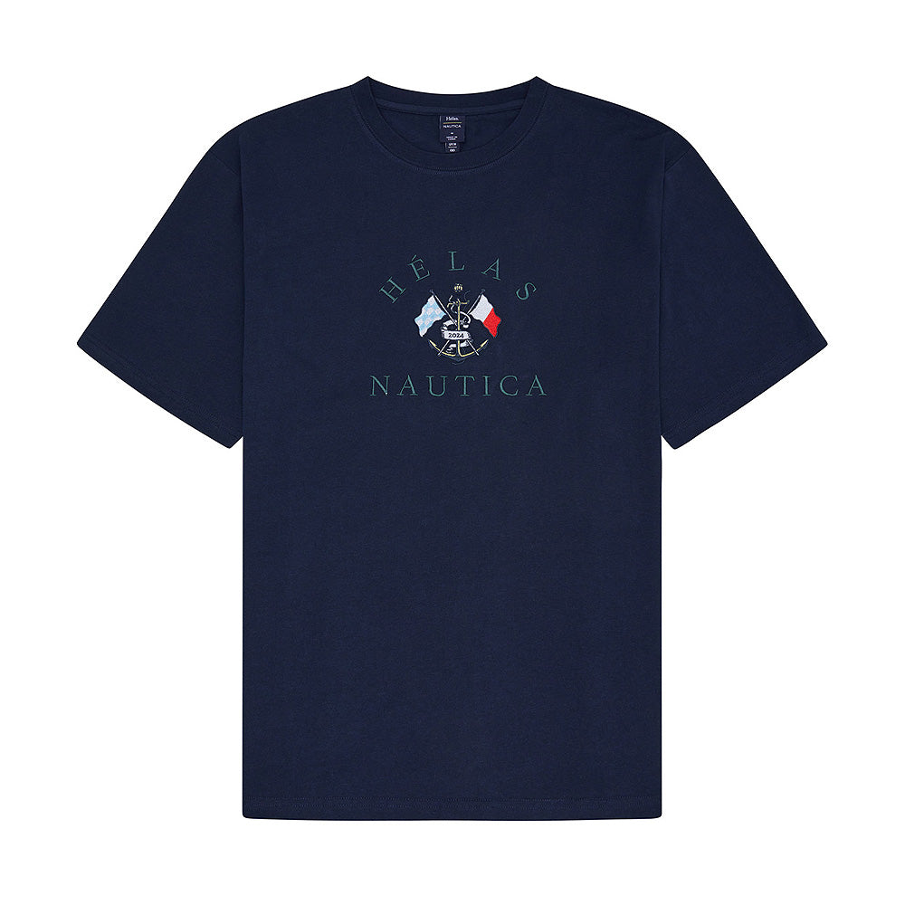 nautica x helas a04sxd1teessl01 tee navy