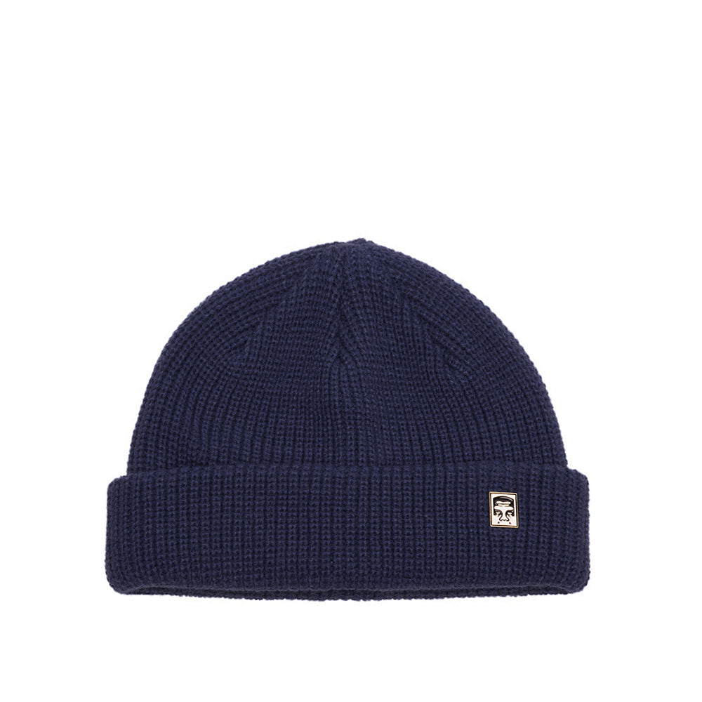 OBEY OBEY MICRO BEANIE // ACADEMY NAVY