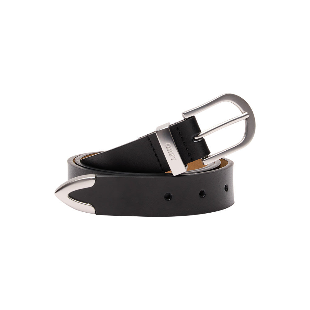 obey 100050040 classic leather belt black
