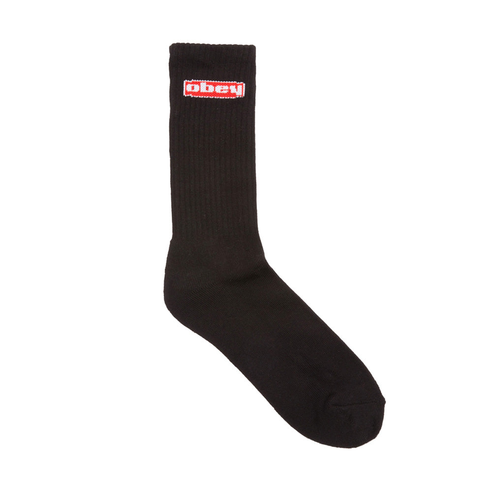 obey 100260183 oval socks blk black