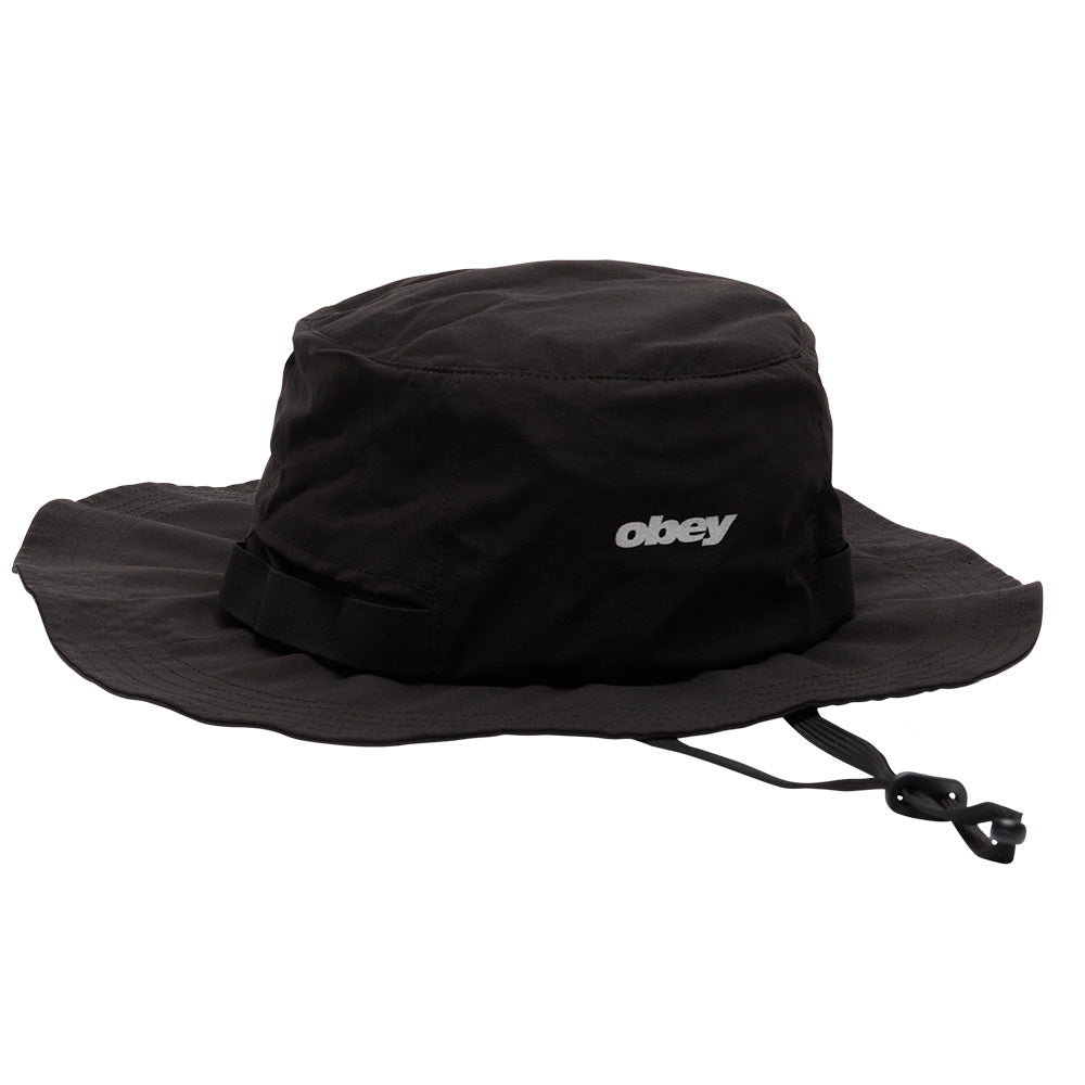 OBEY OBEY SOBO TRAIL BUCKET HAT // BLACK