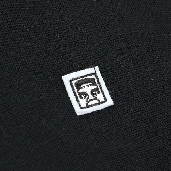 OBEY OBEY EIGHTY NINE ZIP HOOD // BLACK
