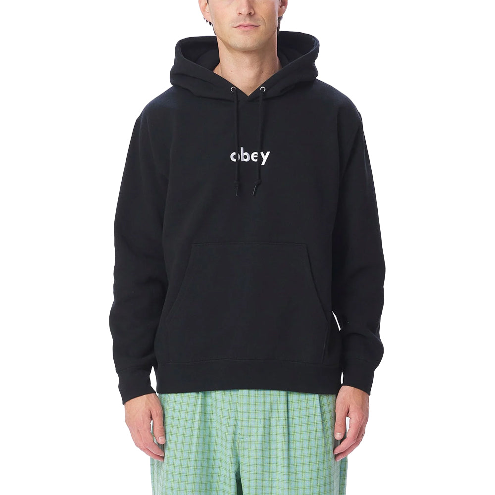 obey 112470162 obey lowercase hood black