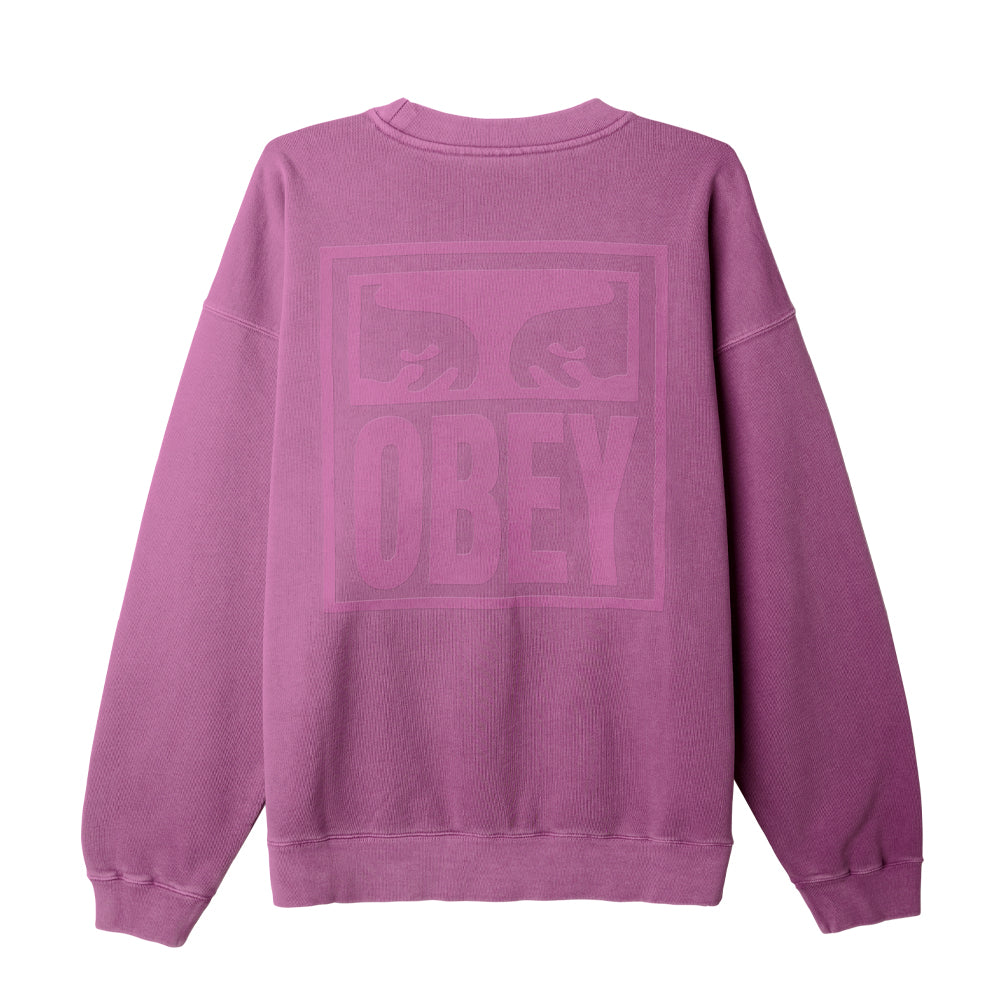 obey 112480147 pigment obey eyes icon extra heavy crew pigment dewberry