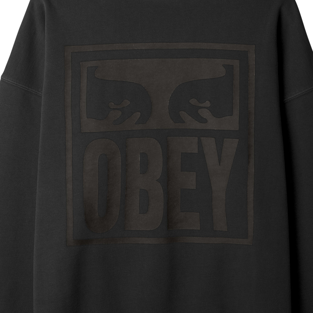obey 112480147 pigment obey eyes icon extra heavy crew pigment pirate black