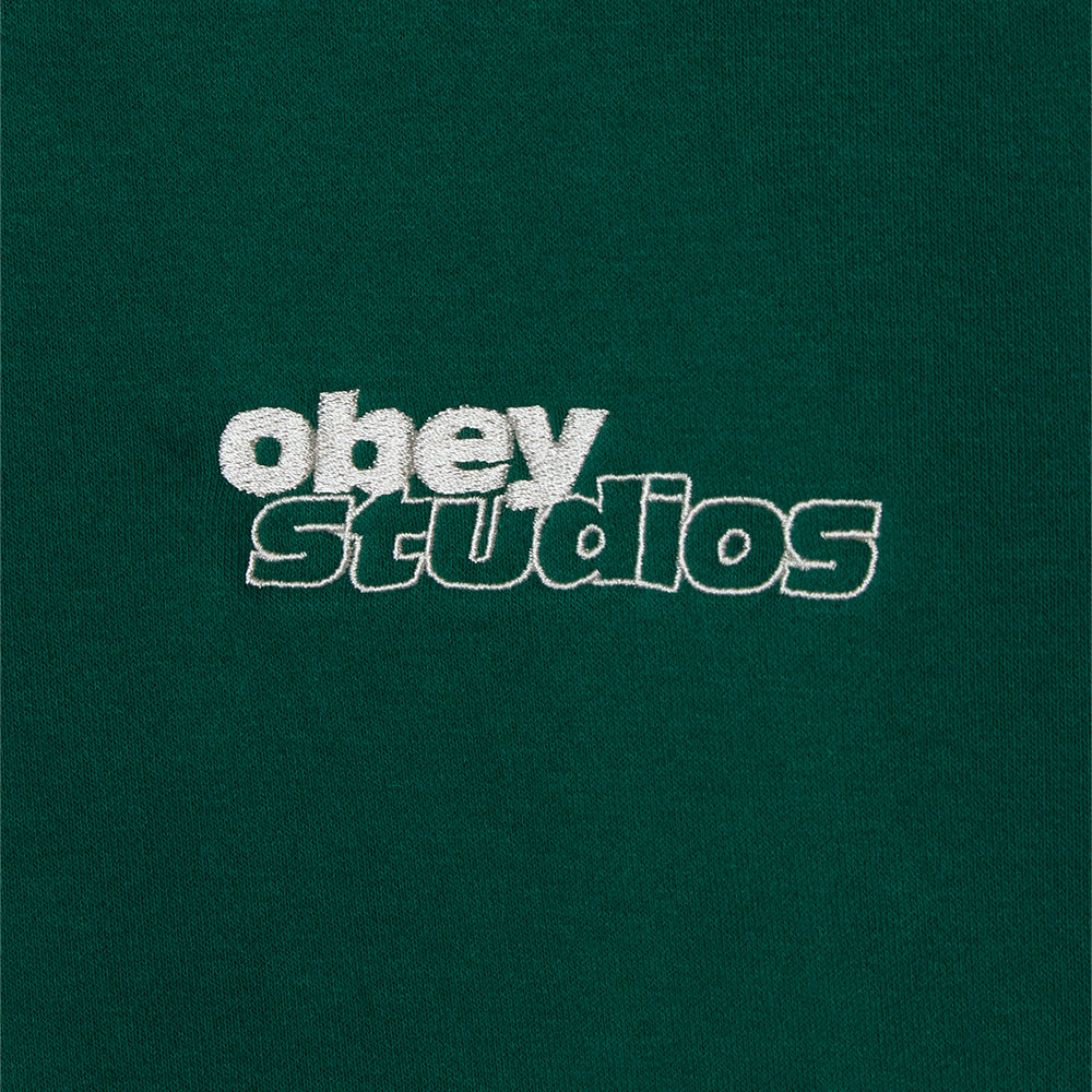 obey 112480173 tonic crew crewneck rainforest