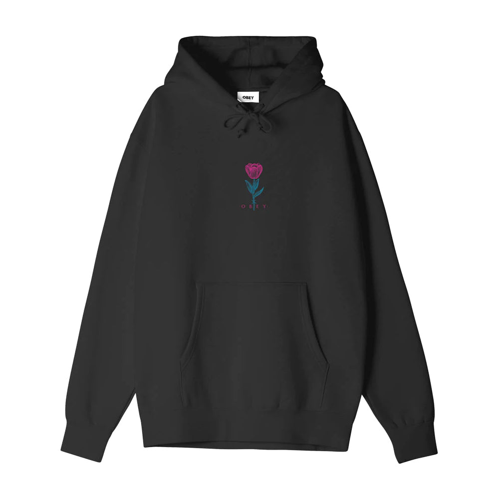 obey 112843591 obey barbwire flower hood black