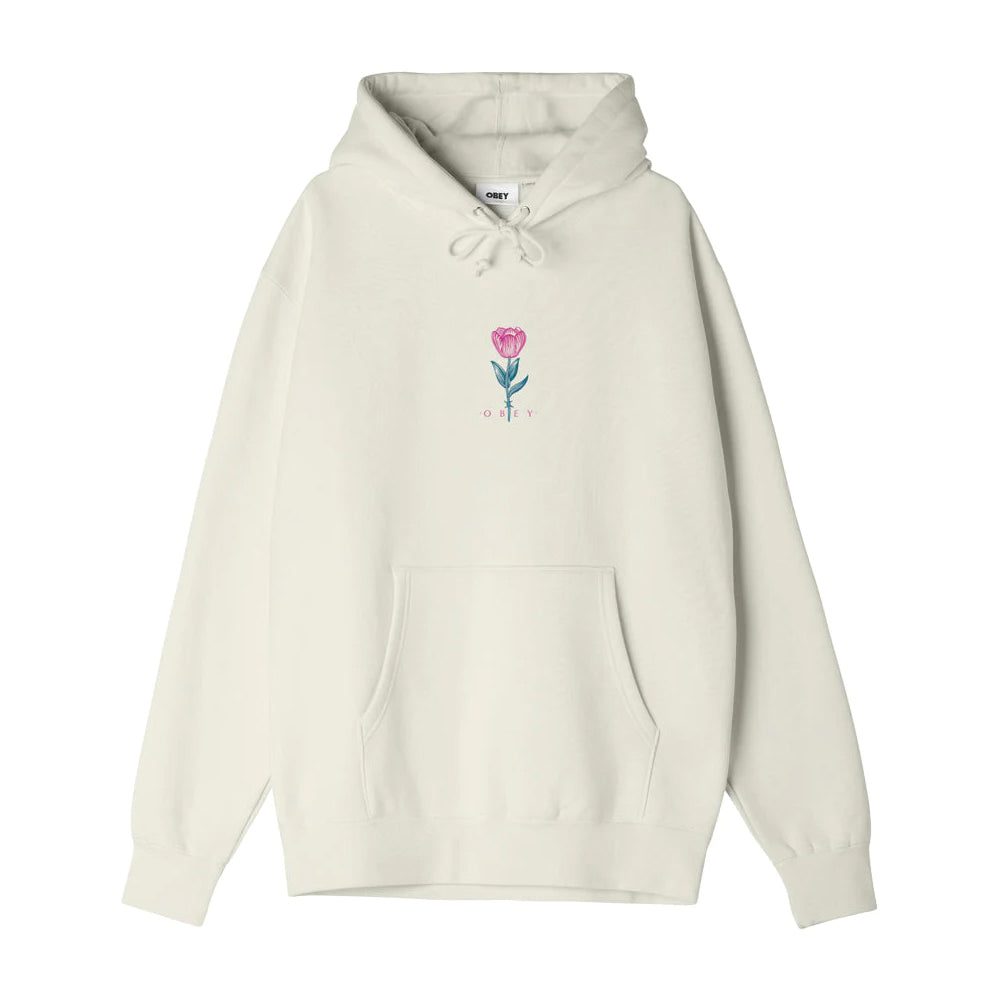 obey 112843591 obey barbwire flower hood unbleached