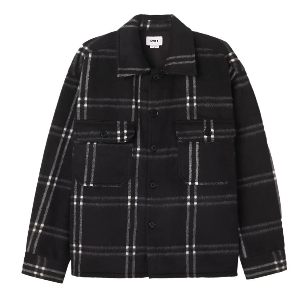 obey 121160063 entrada shirt jacket black multi