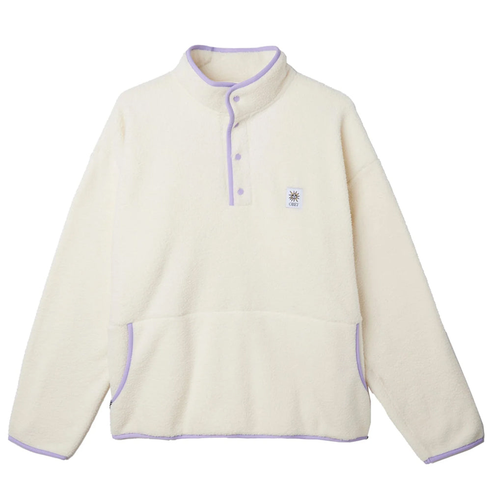 obey 121800538 rays mockneck unbleached