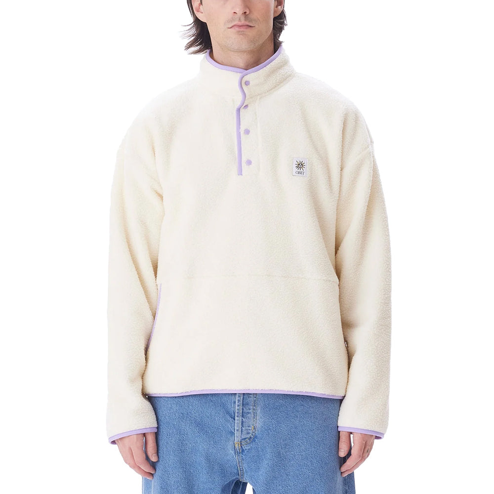 obey 121800538 rays mockneck unbleached