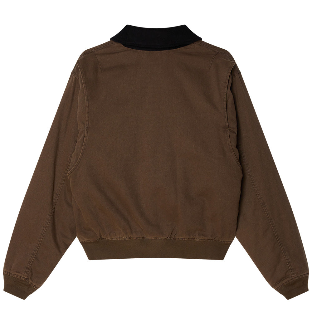 obey 121800602 fade wash cwu jacket wren faded wash