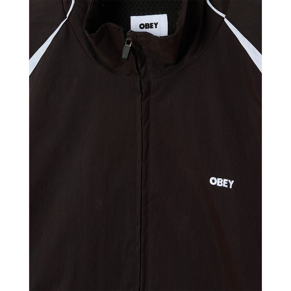 obey 121800618 practice windbreaker black
