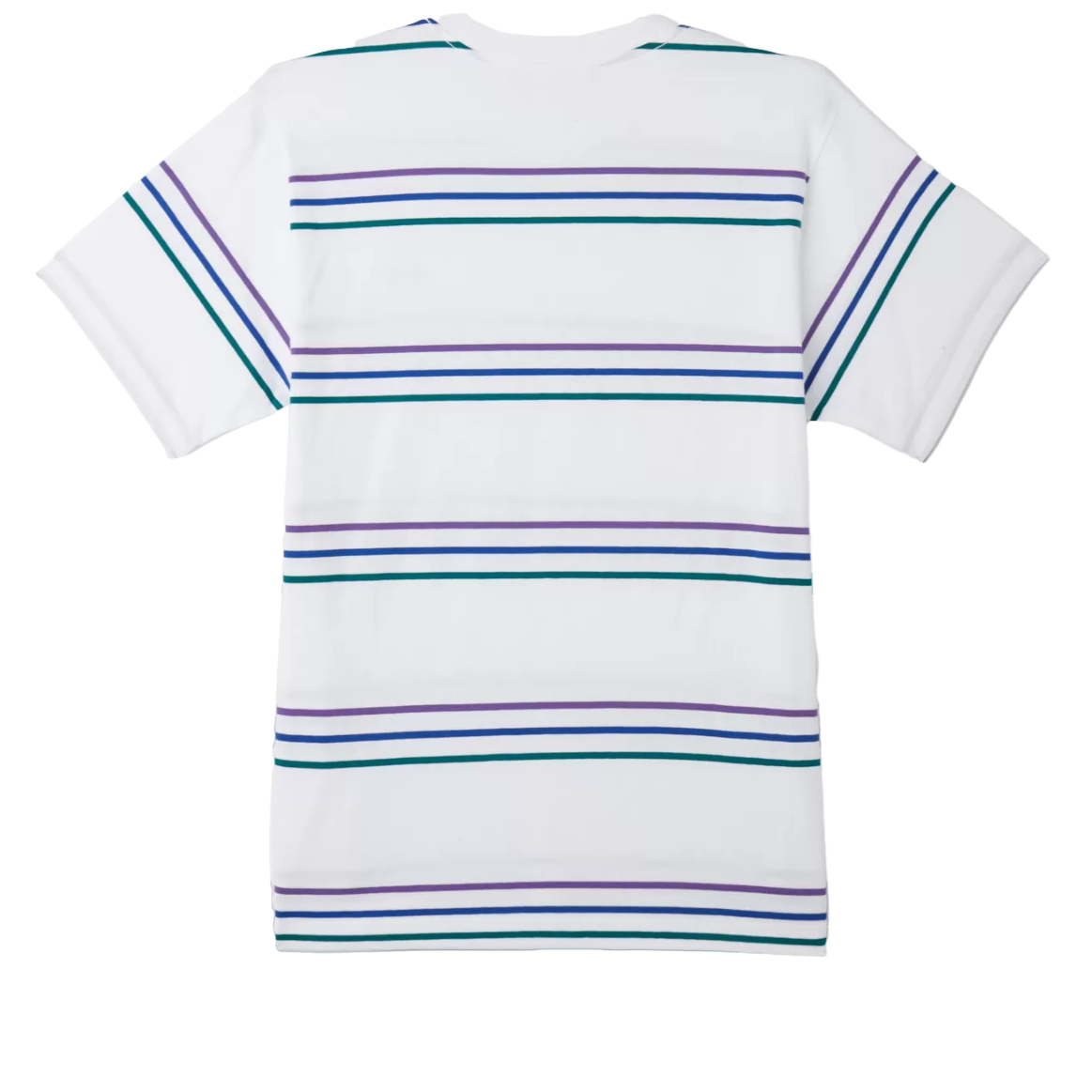 obey 131080351 montrose stripe tee white multi