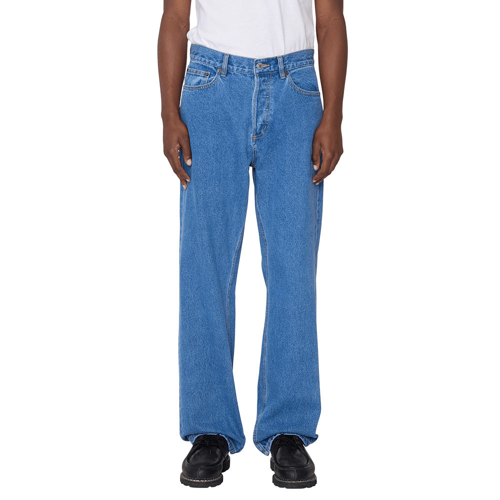 obey 142010077 hardwork denim light indigo