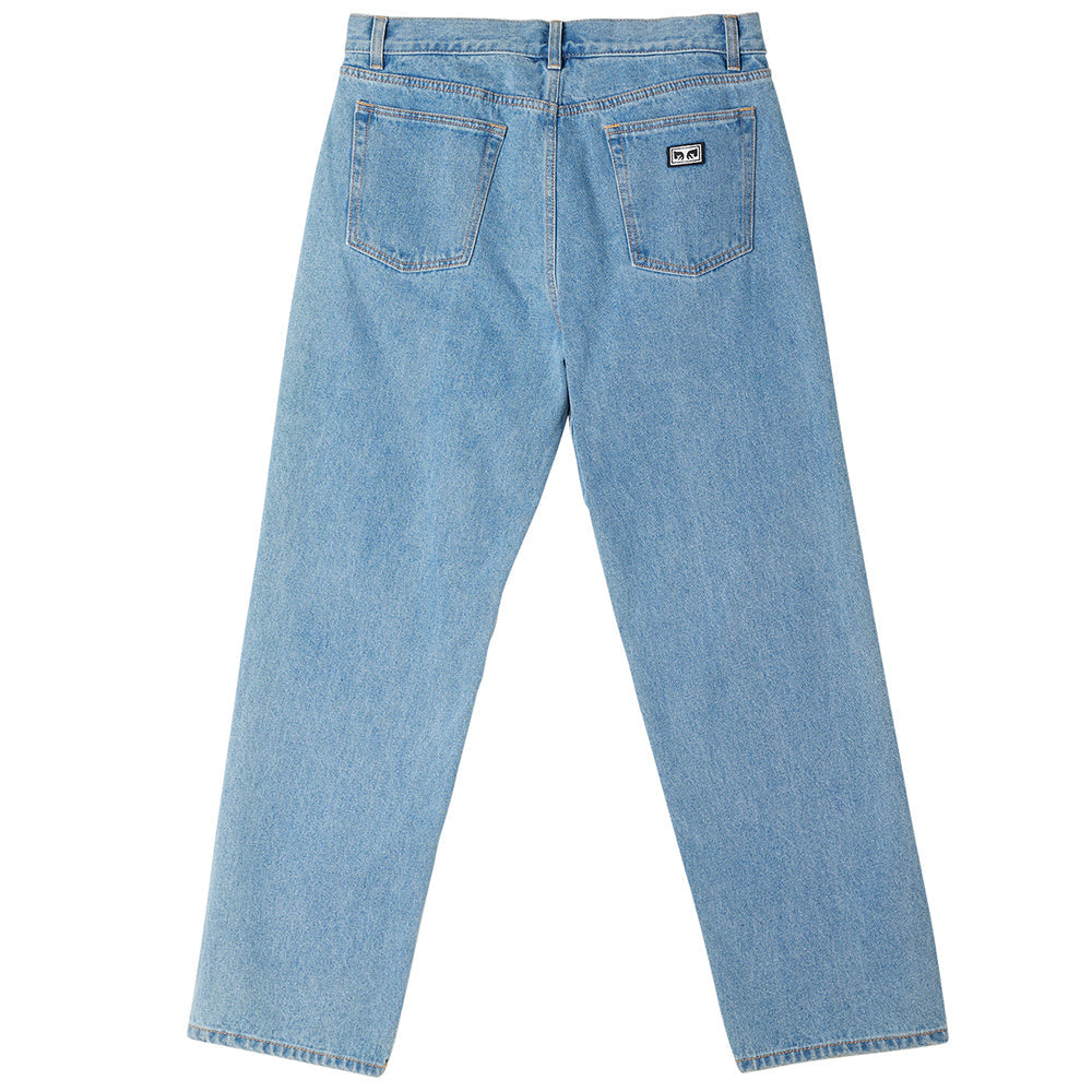 obey 142010077 hardwork denim light indigo