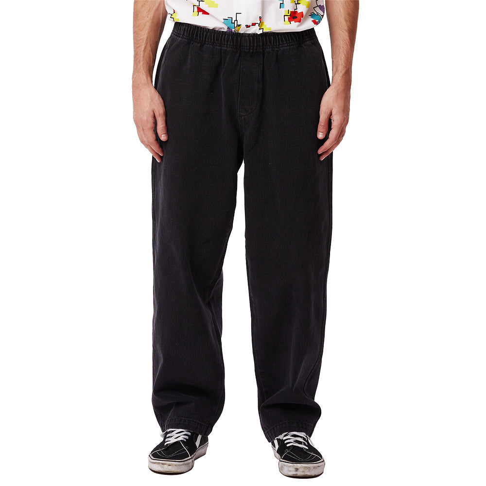 obey 142010079 easy denim pant fbl faded black