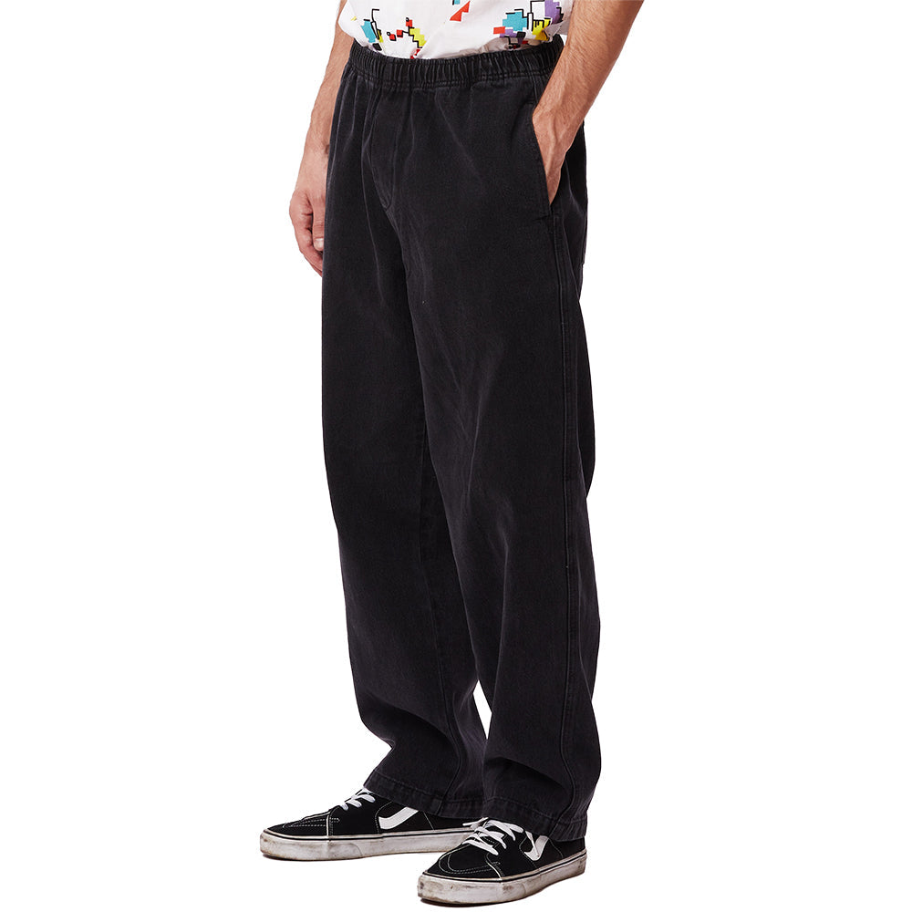 obey 142010079 easy denim pant fbl faded black