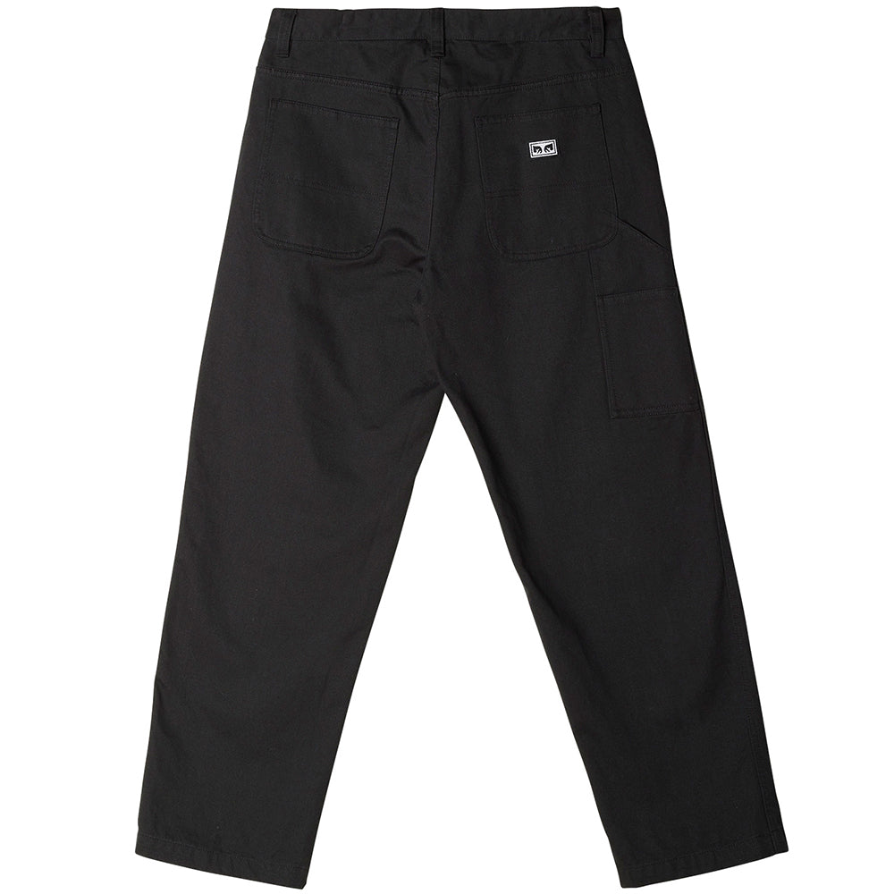 obey 142020184 hardwork carpenter pant blk black
