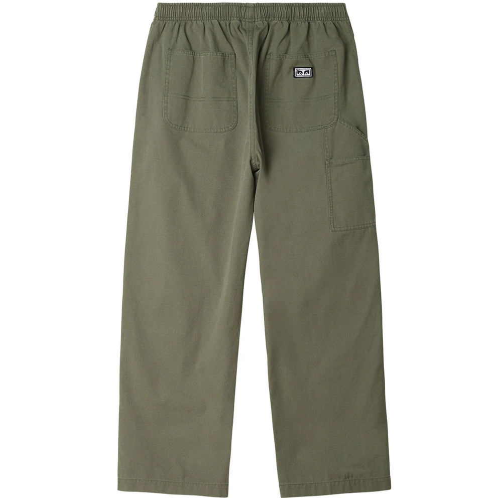 OBEY OBEY BIG EASY CANVAS PANT // SMOKEY OLIVE