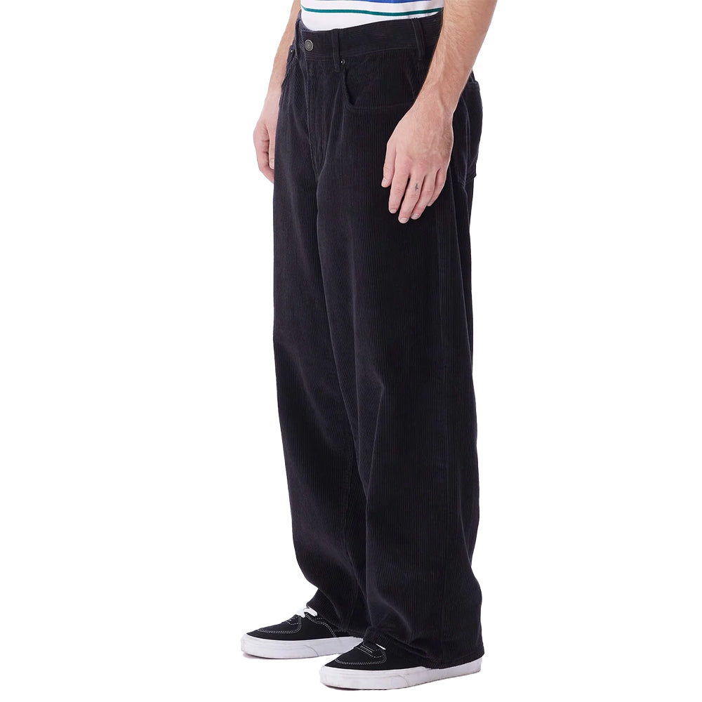 obey 142020218 bigwig baggy corduroy pant digital black