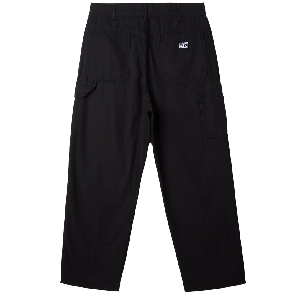 obey 142020222 big timer twill printed carpenter pant digital black