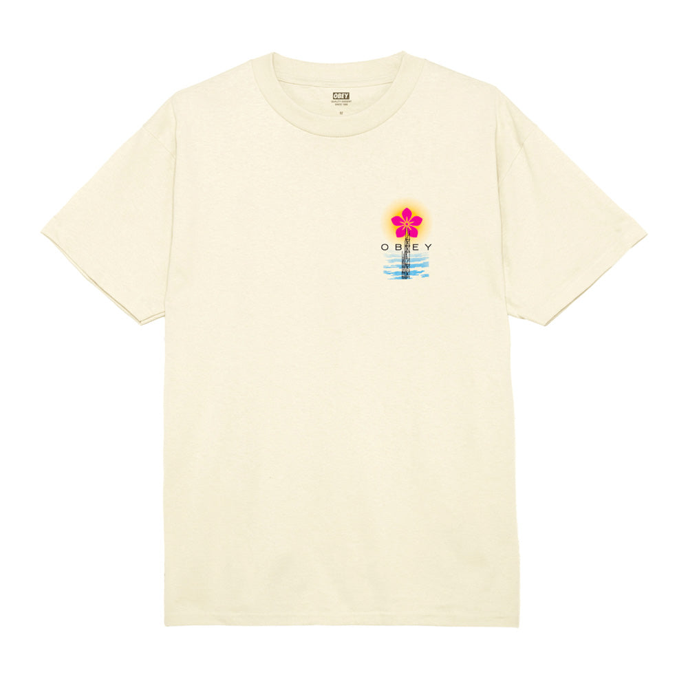 OBEY OBEY ELEVATED POWER TEE // CREAM