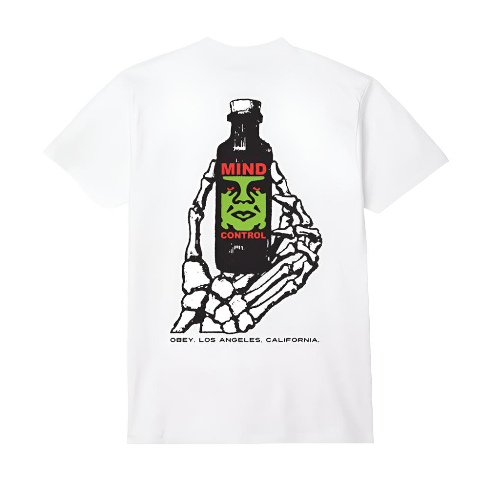 obey 165263960 mind control tee white