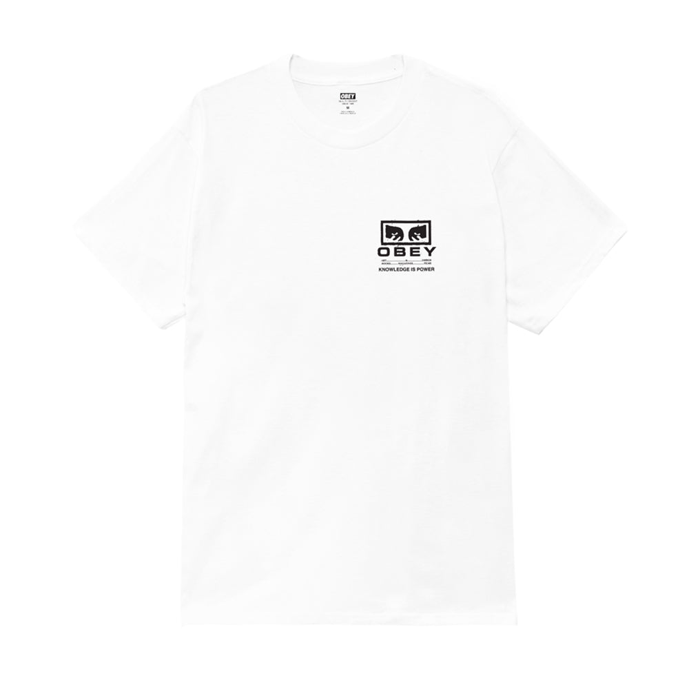 obey 165264087 permission tee white