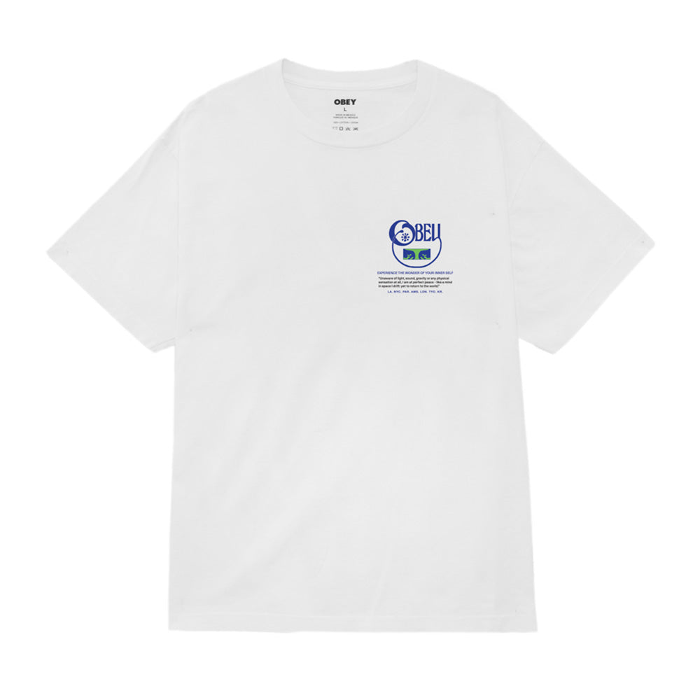 obey 167924102 relax tee pigment vintage white