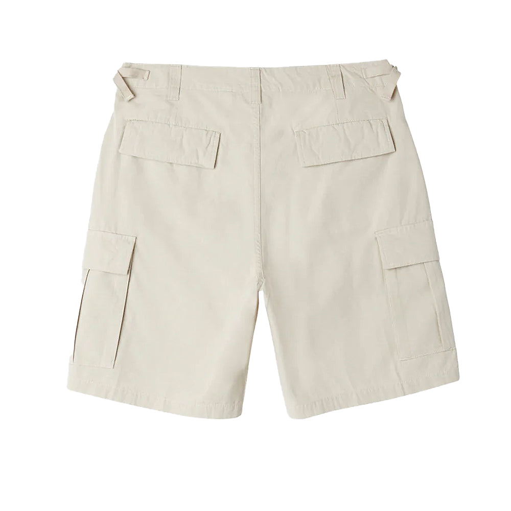 obey 172100088 classic cargo short silver grey