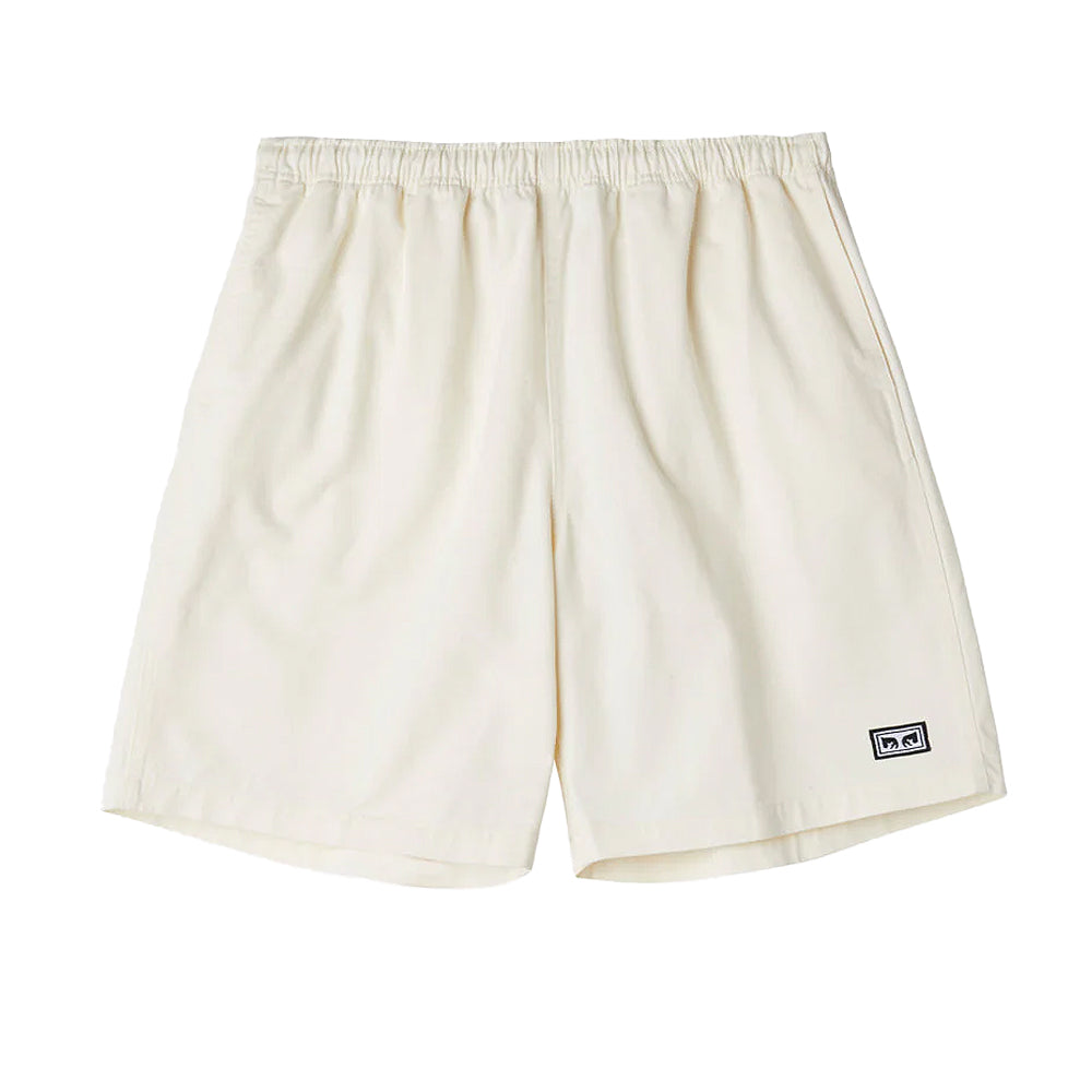 obey 172120078 easy relaxed twill short unbleached