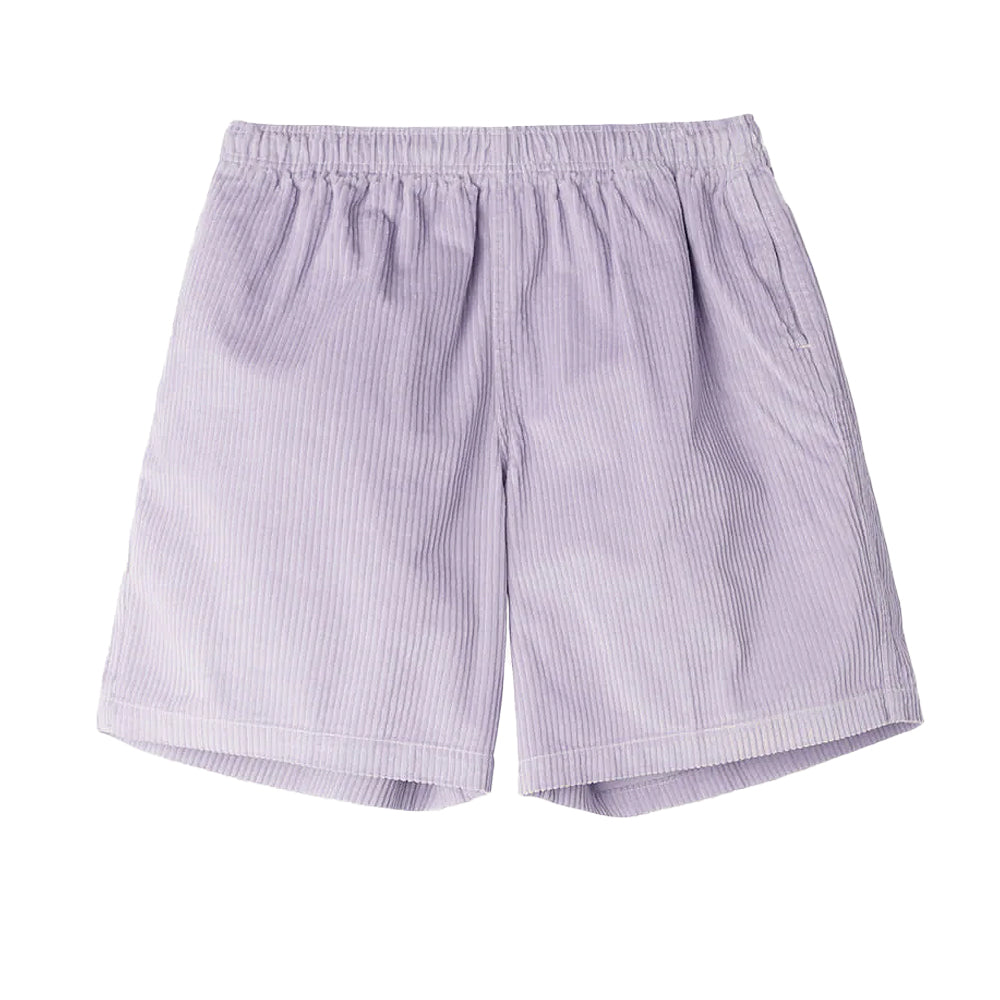 obey 172120080 easy relaxed corduroy short orchid petal