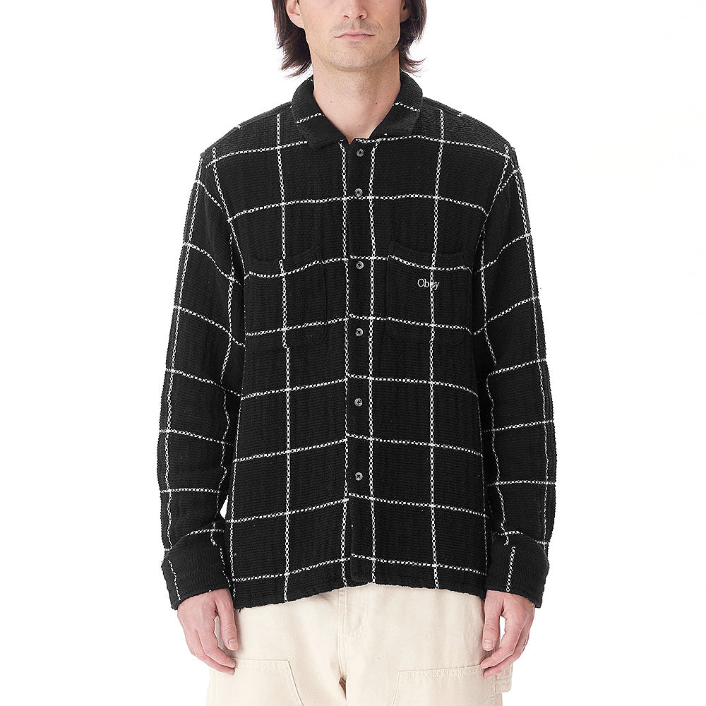 obey 181200384 santo woven bkm black multi