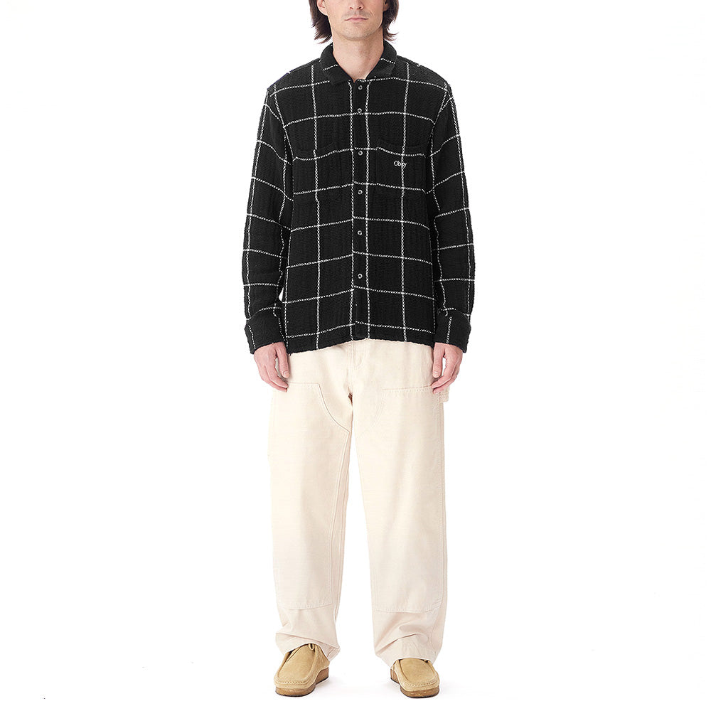 obey 181200384 santo woven bkm black multi