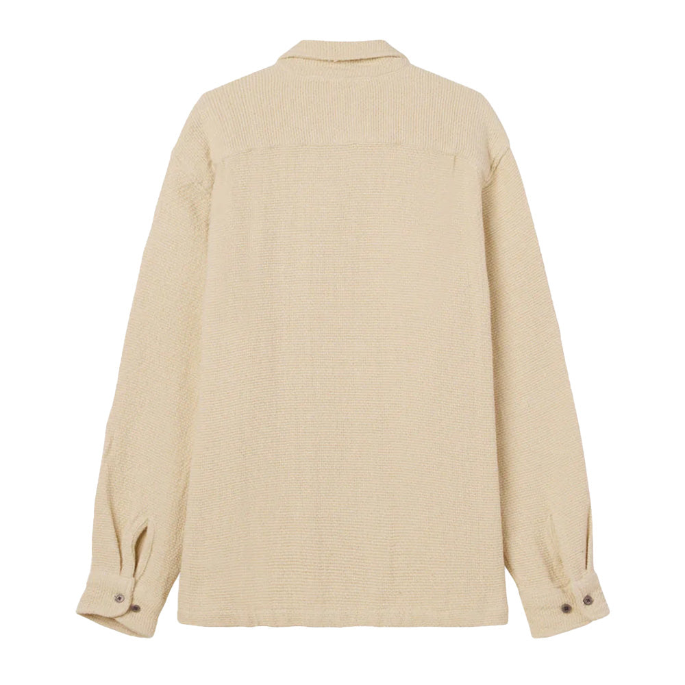 obey 181200397 tobin ls woven shirt whitecap grey